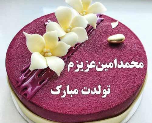 عکس تولدت مبارک امین