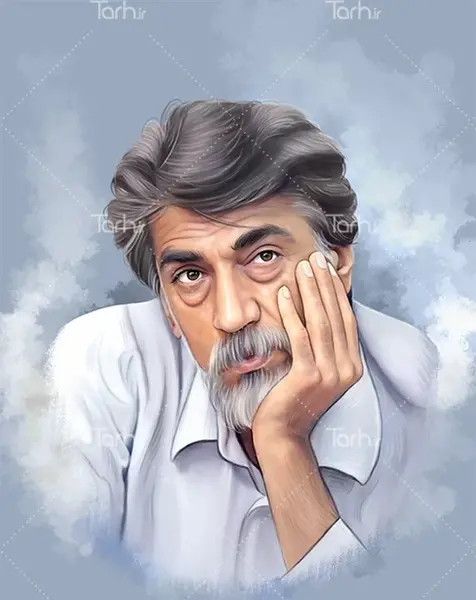 عکس قیصر امین پور و همسرش