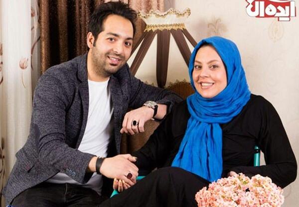 عکس احسان و سولماز قبل از تصادف