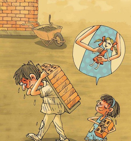 نقاشی عکس درباره احسان و نیکوکاری