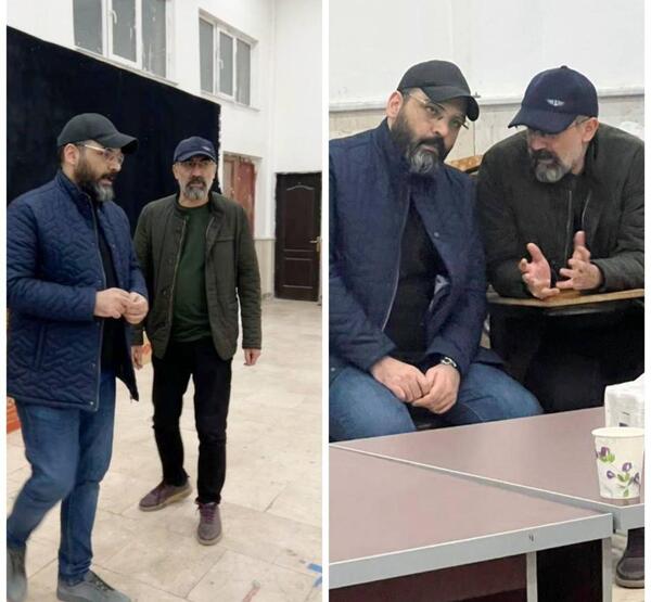 عکس جدید احسان علیخانی با مه لقا