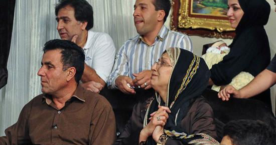 عکس احسان حدادی و همسرش