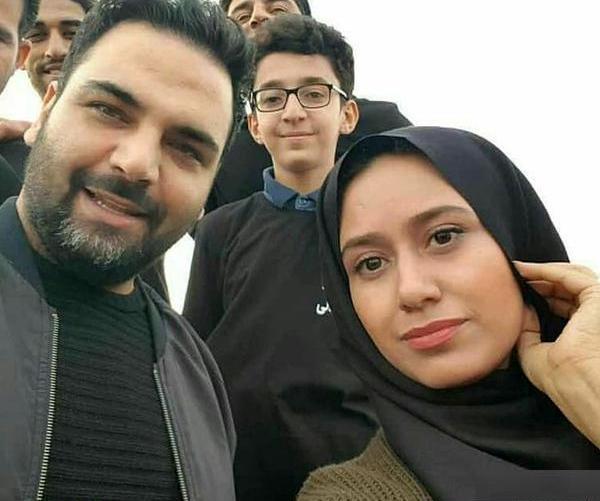 دانلود عکس احسان علیخانی و همسرش