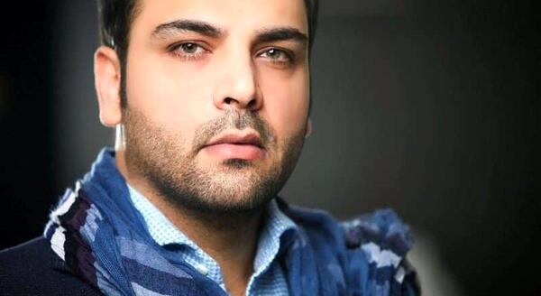 عکس احسان علیخانی با زنش