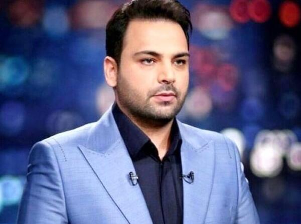 عکس احسان علیخانی با زنش