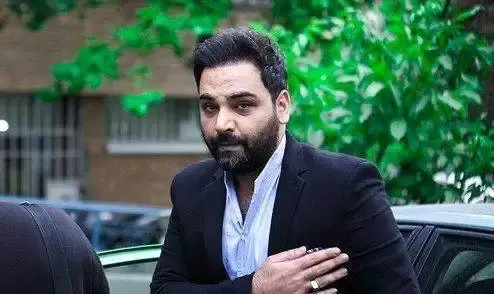 عکس احسان علیخانی بدون مو