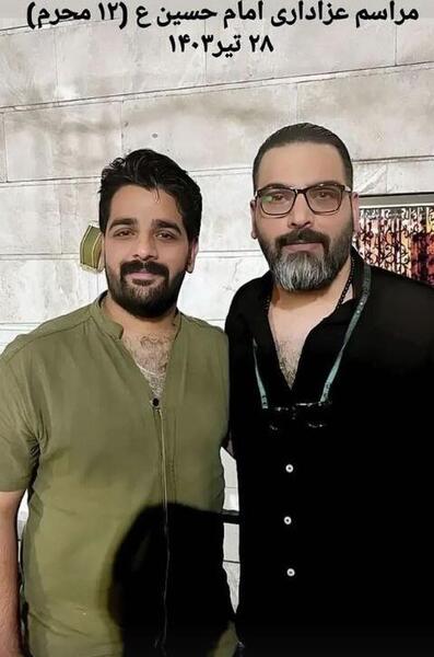 عکس احسان علیخانی با ریش