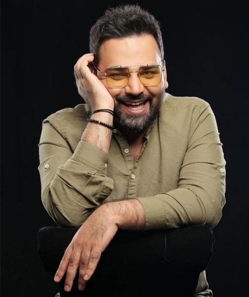 عکس احسان علیخانی با ریش