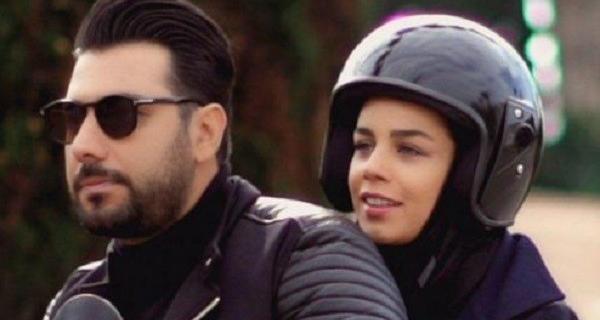 عکس جدید احسان خواجه امیری و همسرش