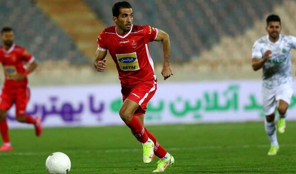 عکس احسان حاج صفی در پرسپولیس