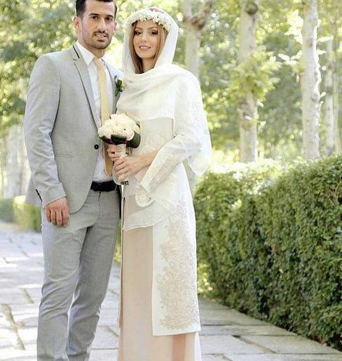 عکس همسر احسان حاج صفی