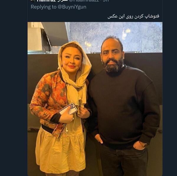 عکس احسان علیخانی با گوگوش