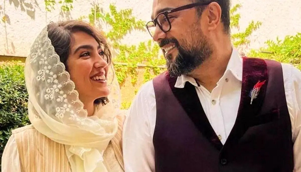 ماه عسل عکس عروسی احسان علیخانی و همسرش