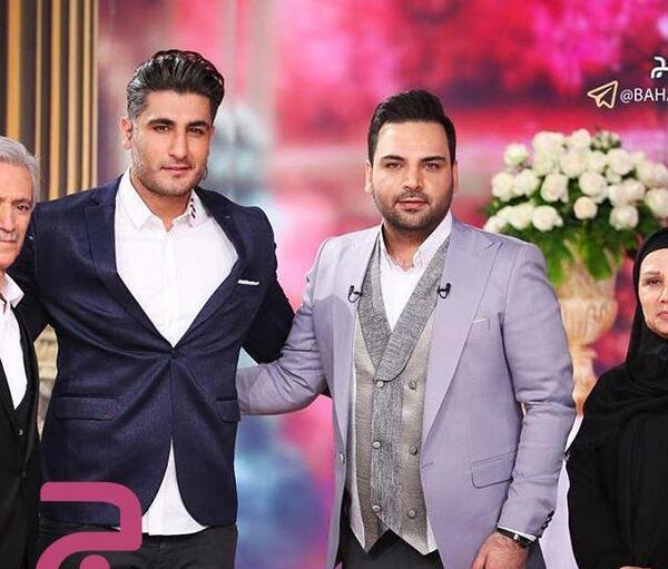 ماه عسل عکس عروسی احسان علیخانی و همسرش