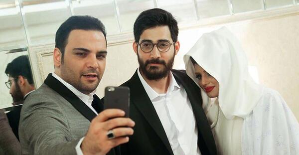 ماه عسل عکس عروسی احسان علیخانی و همسرش