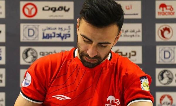 عکس امیر ارسلان مطهری در تراکتور