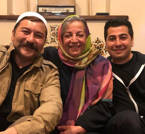 عکس امیر برومند و همسرش