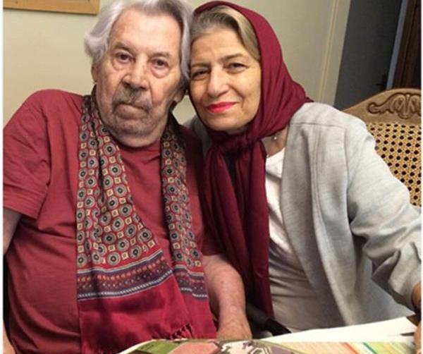 عکس امیر برومند و همسرش