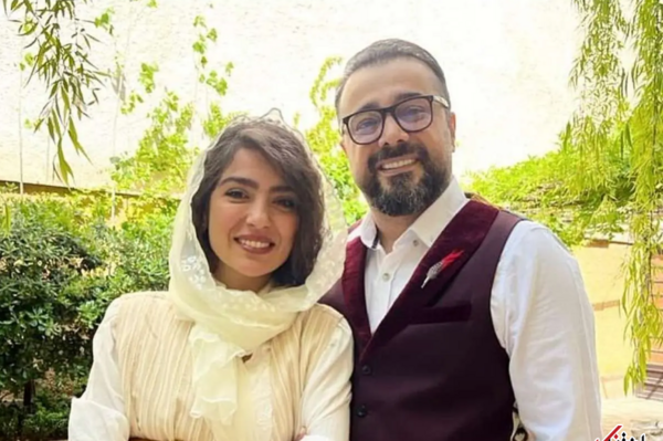 عکس امیر پورسلیم و همسرش