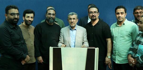 عکس احمدی نژاد جدید