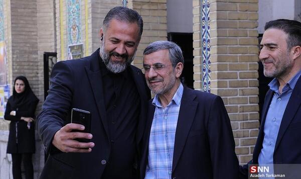 عکس احمدی نژاد جدید