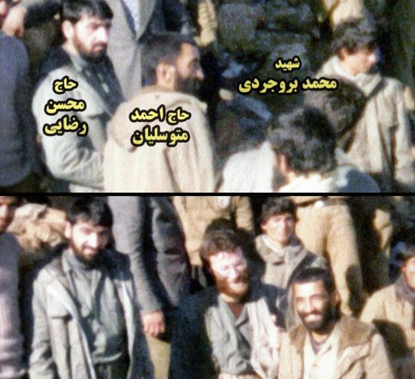 عکس احمد متوسلیان و قاسم سلیمانی