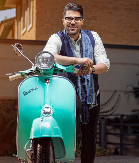 عکس حامد همایون و همسرش