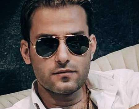 عکس مهدی احمدوند با سبیل