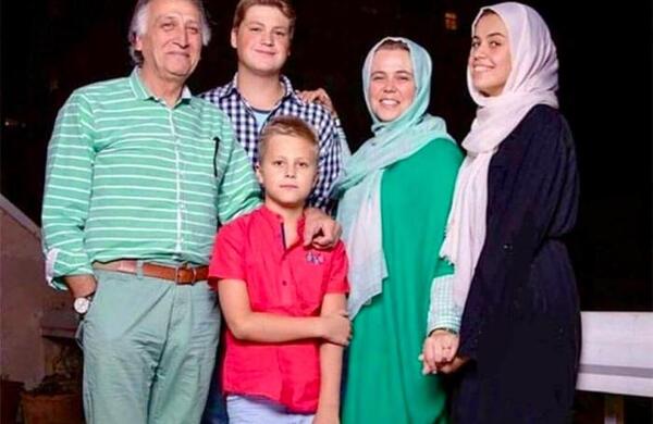 عکس بازیگر احمد نجفی و همسرش
