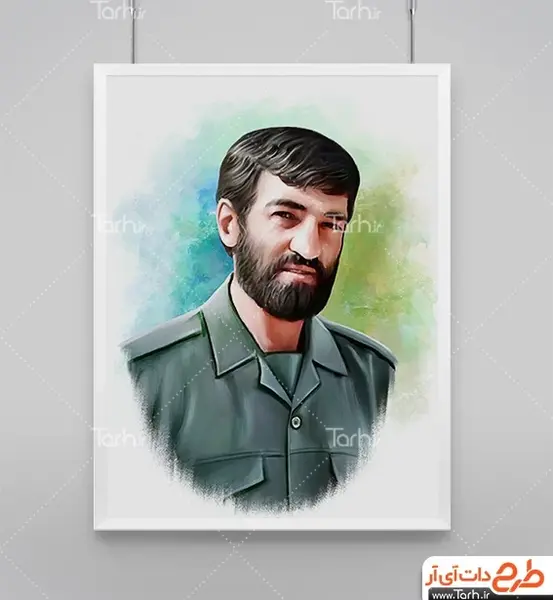 عکس حاج احمد متوسلیان برای پروفایل