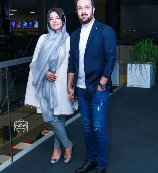 عکس احمد مهرانفر و زنش