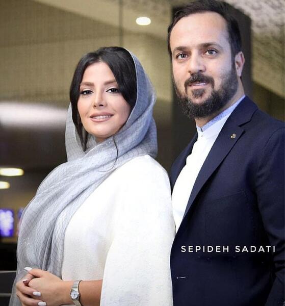 عکس احمد مهرانفر و زنش