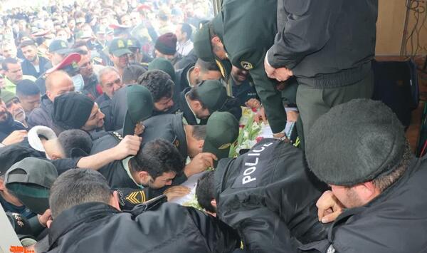 عکس جنازه شهید احمد کشوری