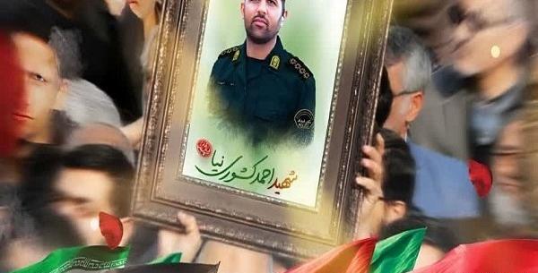 عکس جنازه شهید احمد کشوری