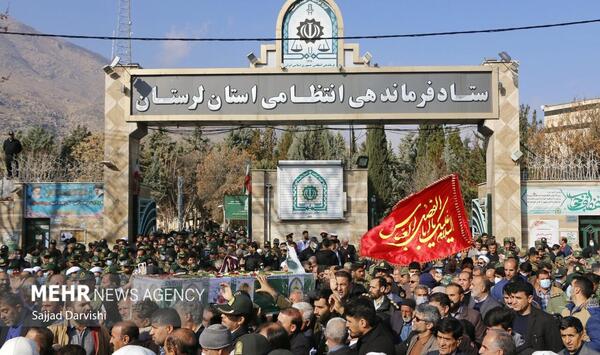 عکس جنازه شهید احمد کشوری