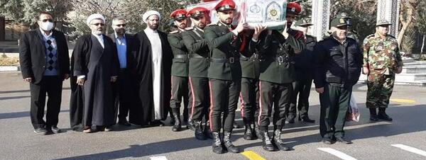 عکس جنازه شهید احمد کشوری