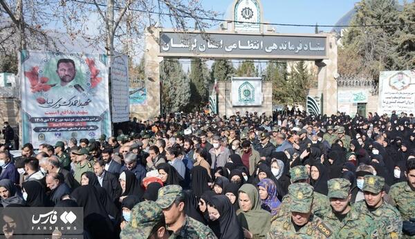 عکس جنازه شهید احمد کشوری