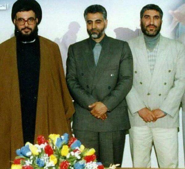 عکس احمد کاظمی و قاسم سلیمانی