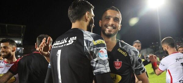 عکس احمد گوهری در پرسپولیس