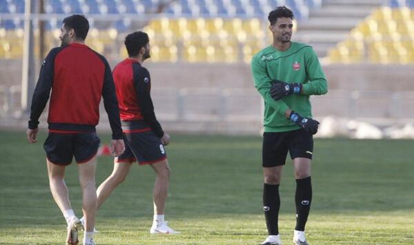 عکس احمد گوهری در پرسپولیس