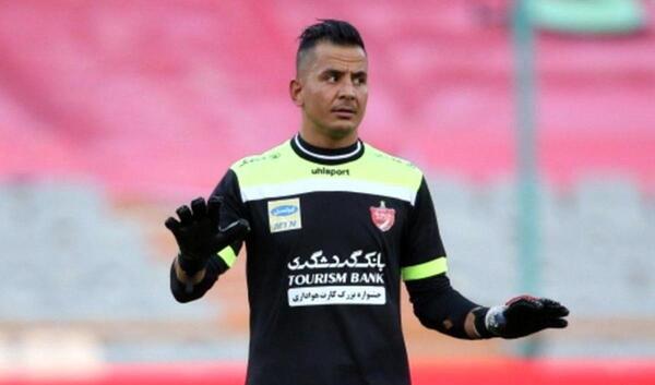 عکس احمد گوهری در پرسپولیس