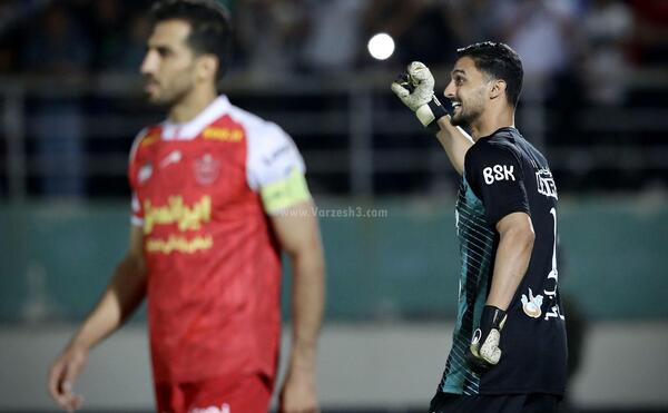 عکس احمد گوهری در پرسپولیس