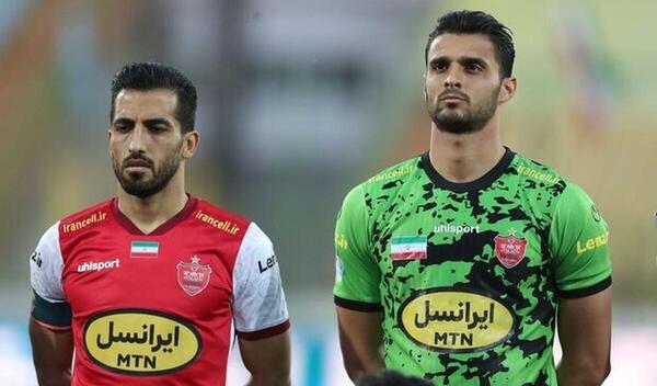 عکس احمد گوهری دروازه بان پرسپولیس