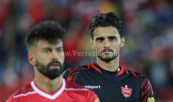 عکس احمد گوهری دروازه بان پرسپولیس