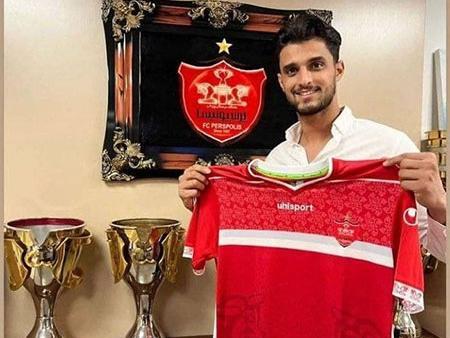 عکس احمد گوهری دروازه بان پرسپولیس
