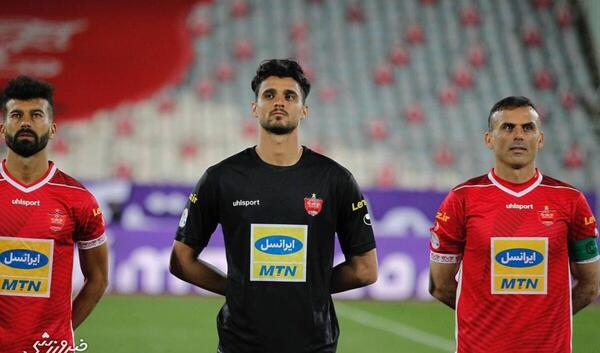 عکس احمد گوهری دروازه بان پرسپولیس