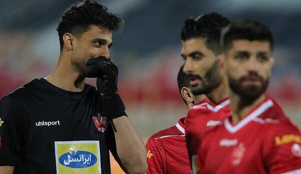 عکس احمد گوهری دروازه بان پرسپولیس