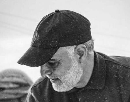 عکس شهید احمد کاظمی با سردار سلیمانی