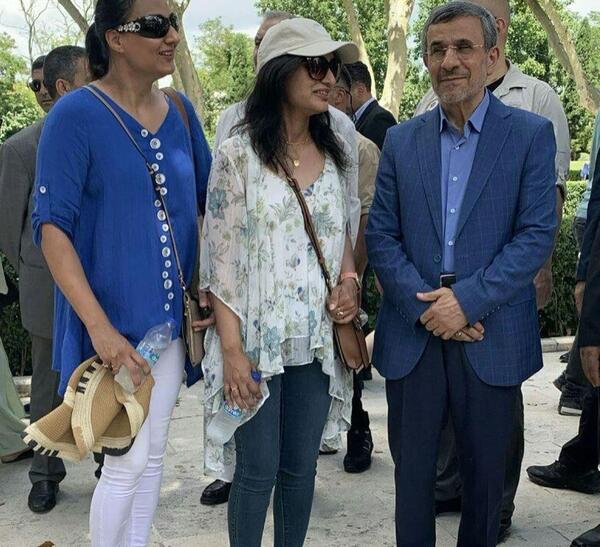 عکس احمدی نژاد در نیویورک