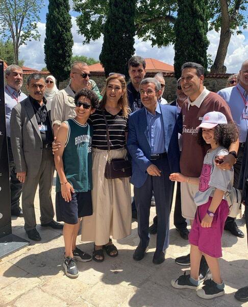 عکس احمدی نژاد در نیویورک